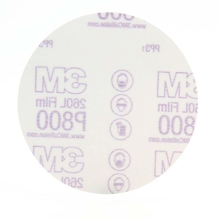 3M Stikit Film Disc 260L, 83679, 5 In X Nh Die# 500X P800 7010359446